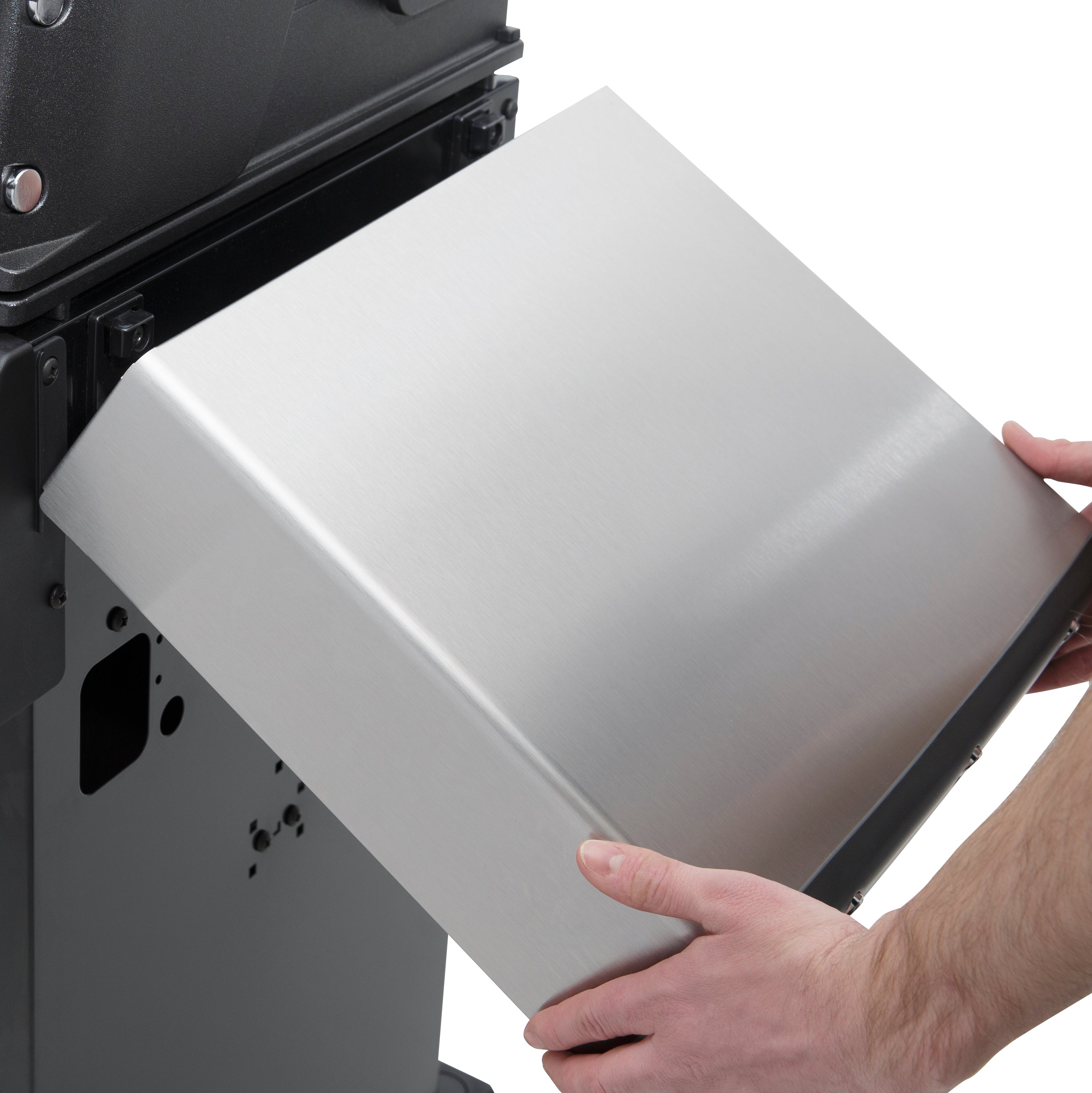 Broil King Baron 490 Pro 4-Burner Gas Grill in Black with Side Burner and Rear Rotisserie Burner – Performance and Versatility