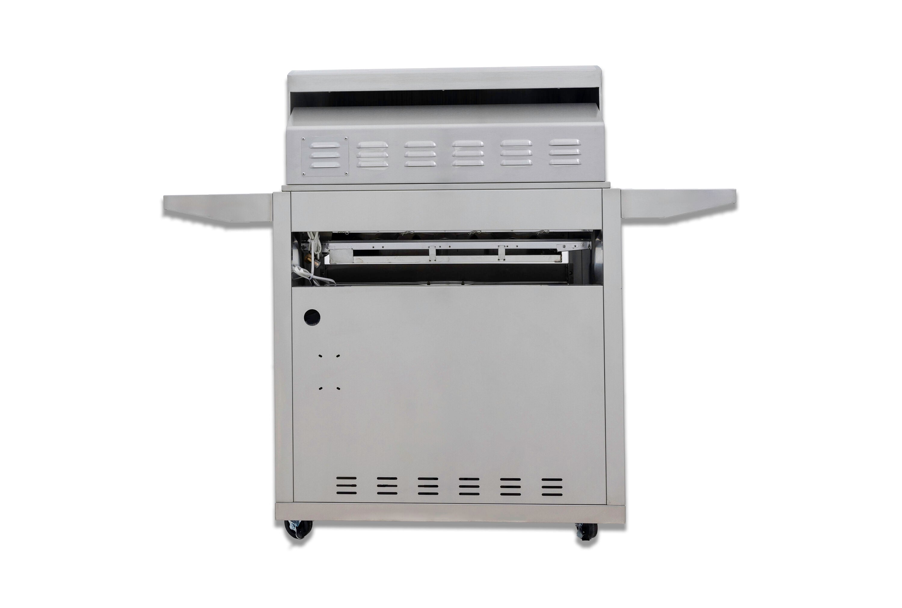 Blaze Premium LTE+ 32-Inch 4-Burner Built-In Gas Grill w/ Ceramic Flame Tamers – Enhanced Grilling Performance