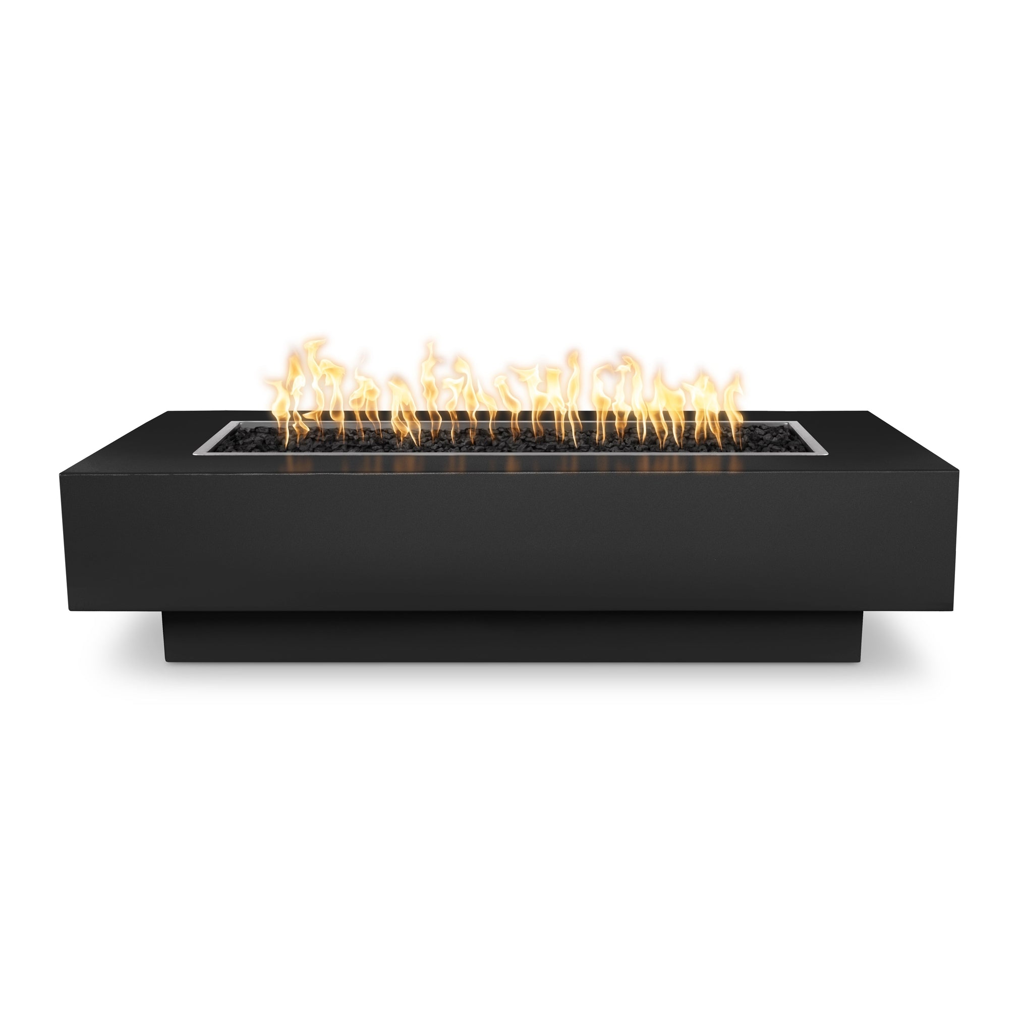 The Outdoor Plus Rectangular Coronado Fire Pit - Powder Coated Metal