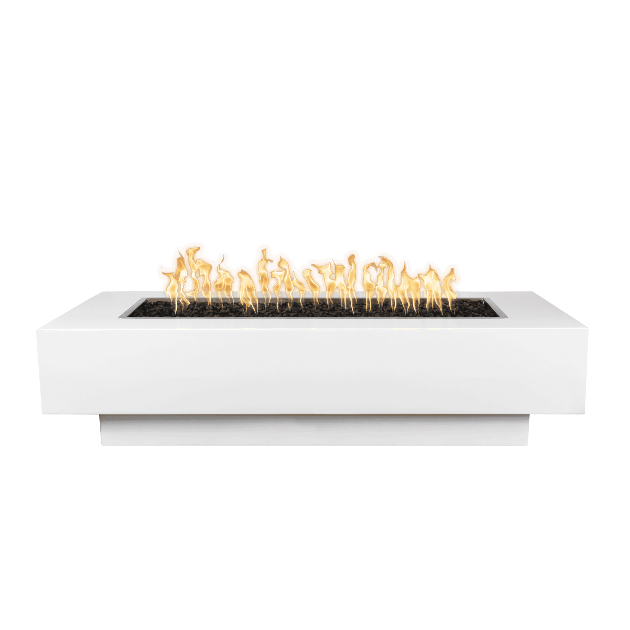 The Outdoor Plus Rectangular Coronado Fire Pit - Powder Coated Metal