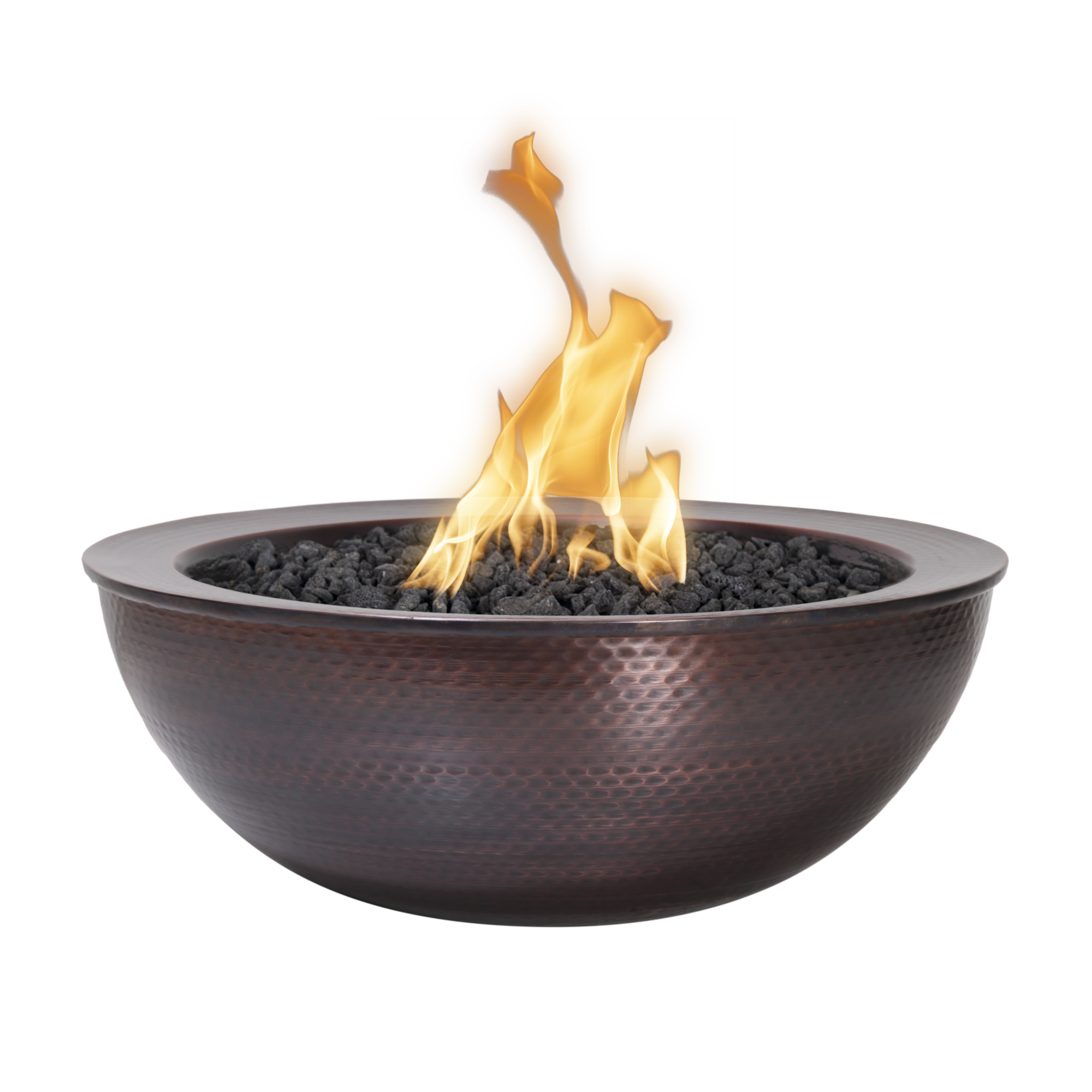 The Outdoor Plus Sedona Hammered Copper Fire Bowl