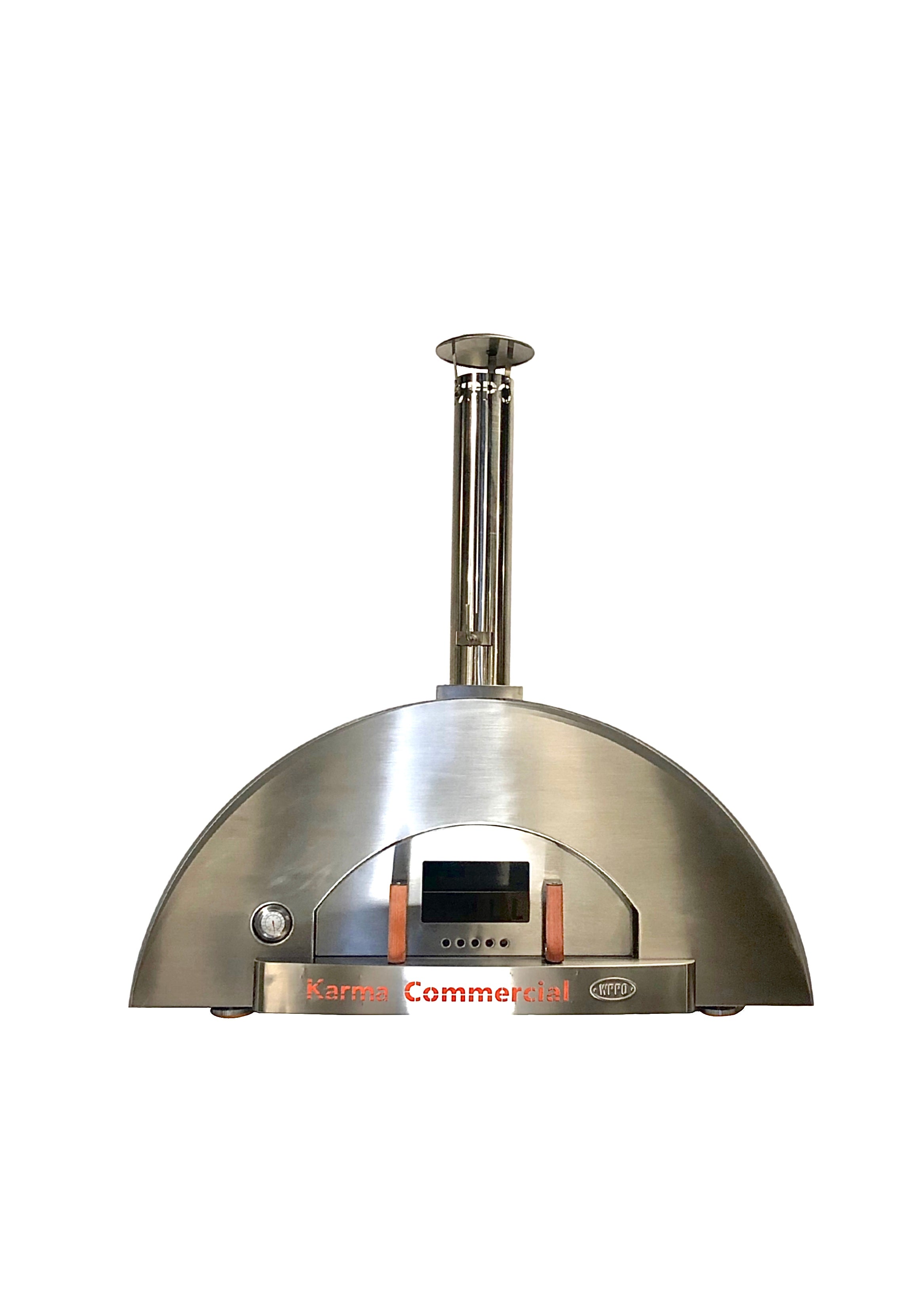 WPPO Karma 55" Stainless Steel Commercial Wood Fired Pizza Oven