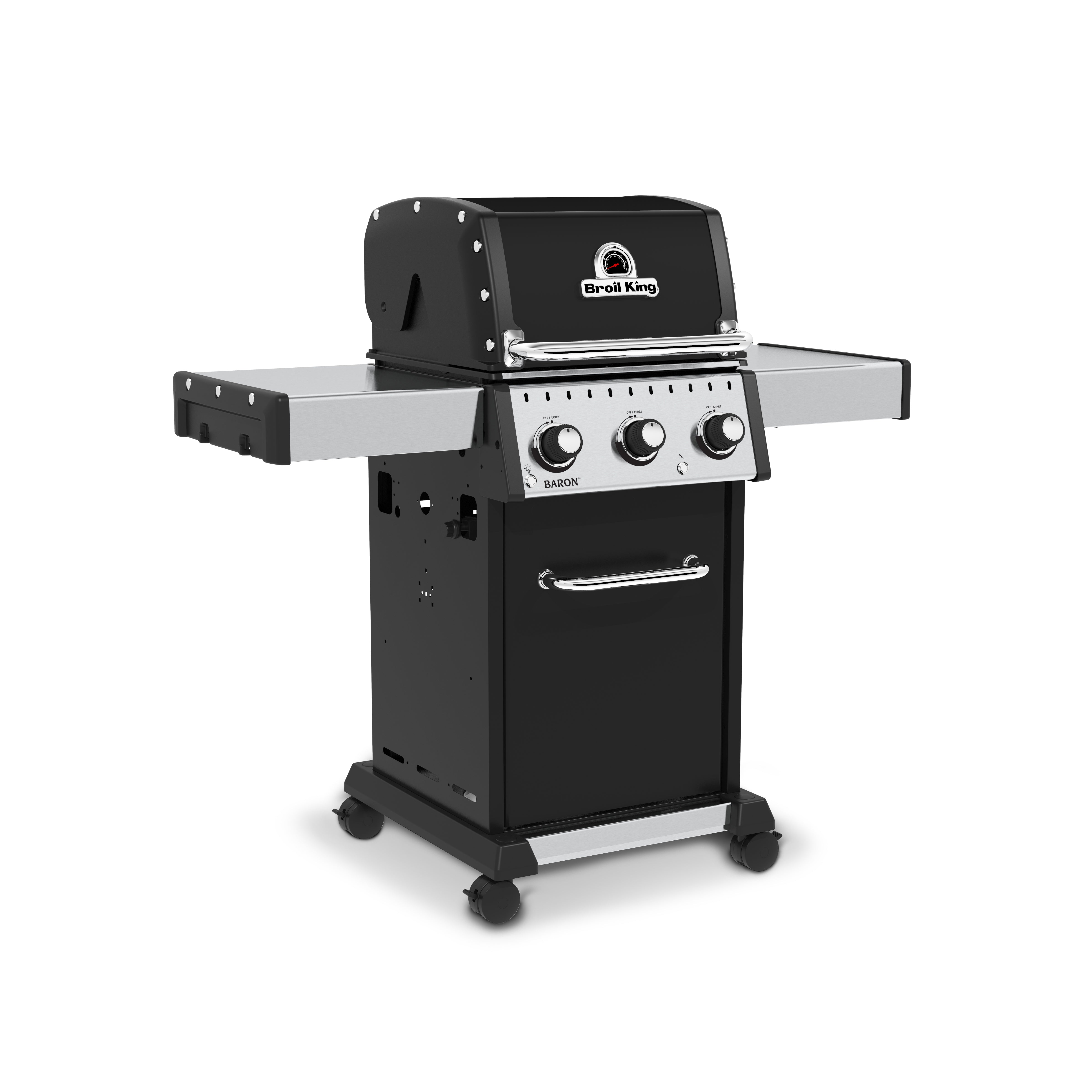 Broil King Baron 320 Series – 3-Burner Gas Grill – Durable and High-Performance Grilling