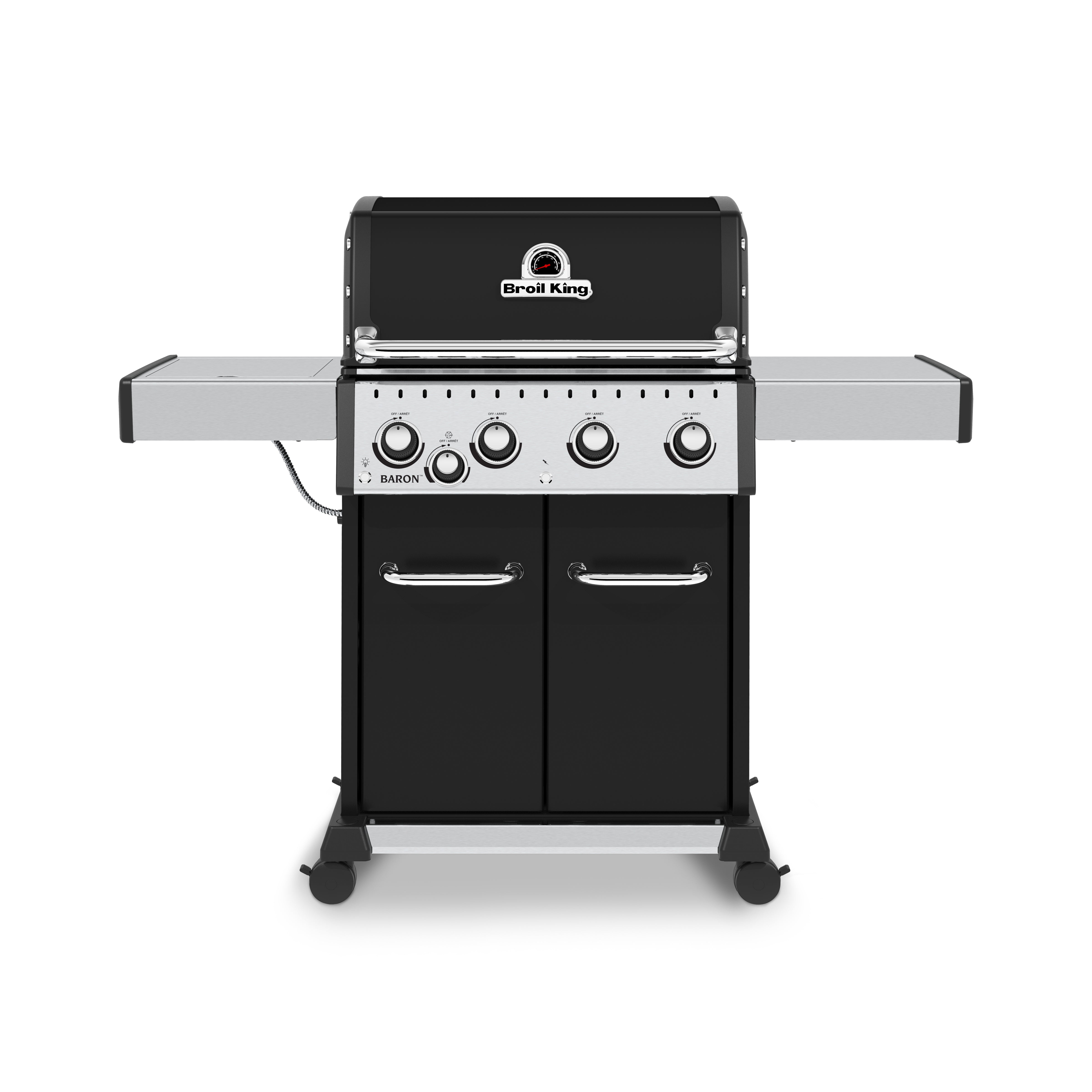 Broil King Baron S 440 PRO IR 4-Burner Gas Grill with Sear Station – High-Performance Grilling