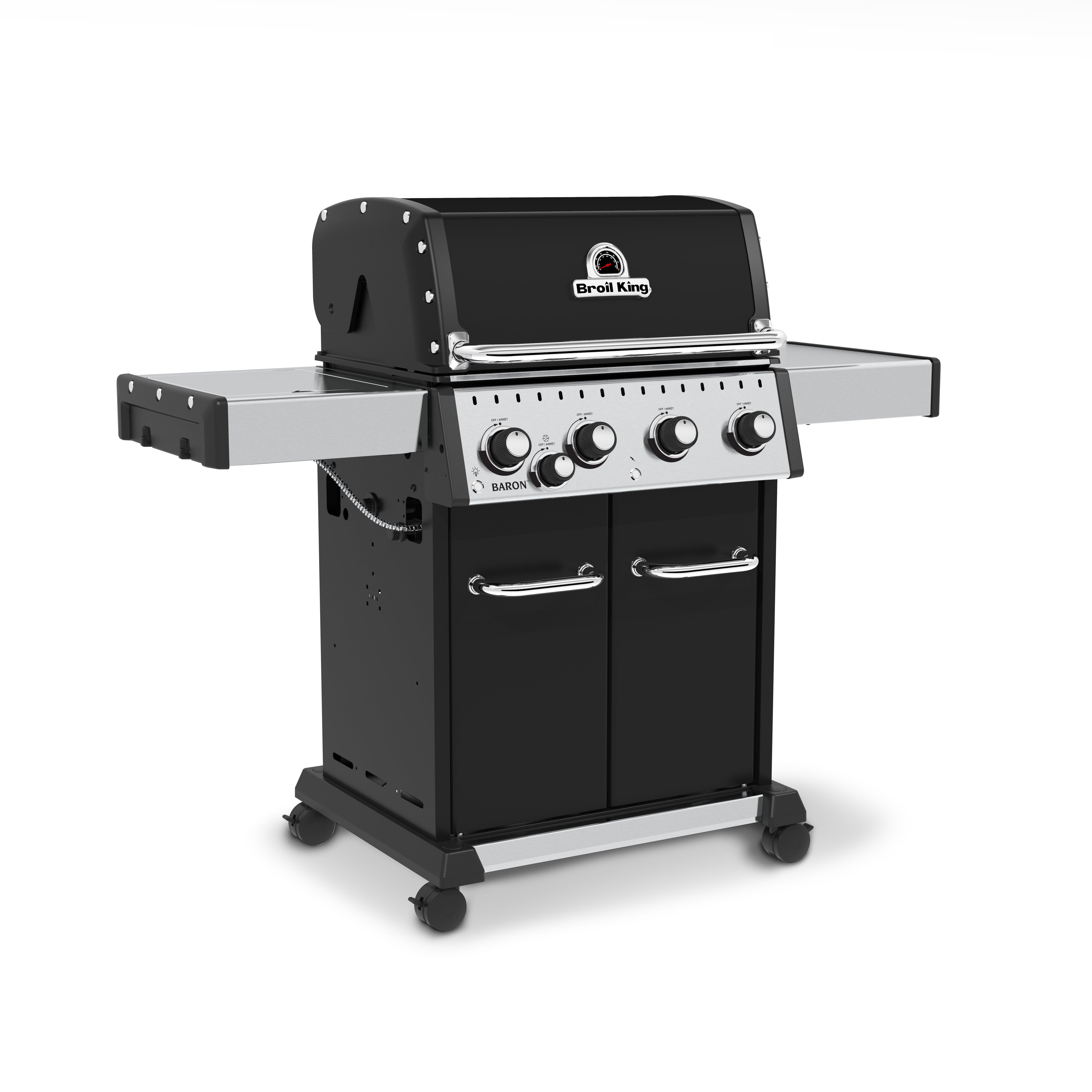 Broil King Baron S 440 PRO IR 4-Burner Gas Grill with Sear Station – High-Performance Grilling