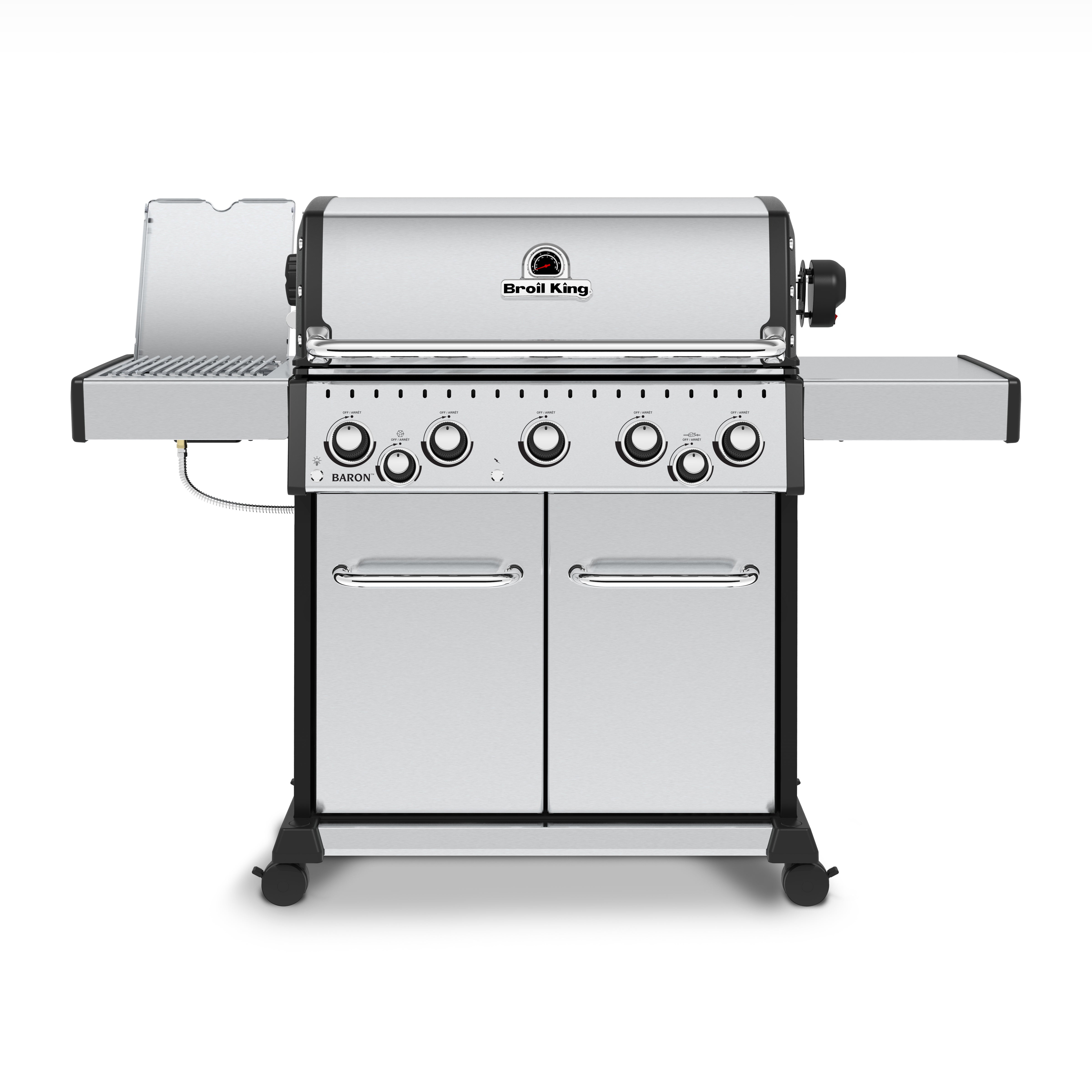 Broil King Baron S 590 Pro IR 5-Burner Natural Gas Grill – Power, Precision, and Style