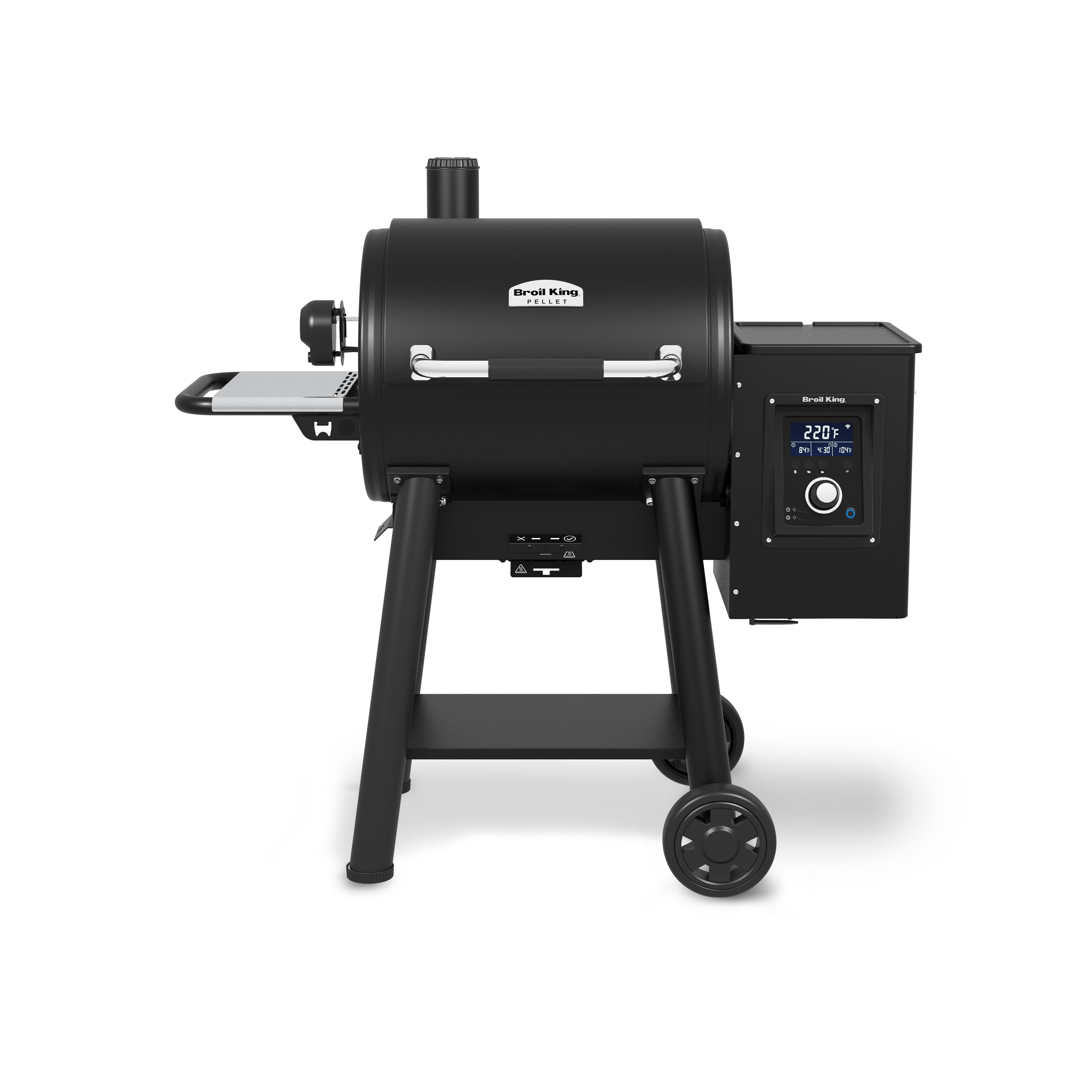 Broil King Regal 400 Wi-Fi & Bluetooth Controlled Pellet Grill and Smoker – Advanced Technology Meets Robust Durability