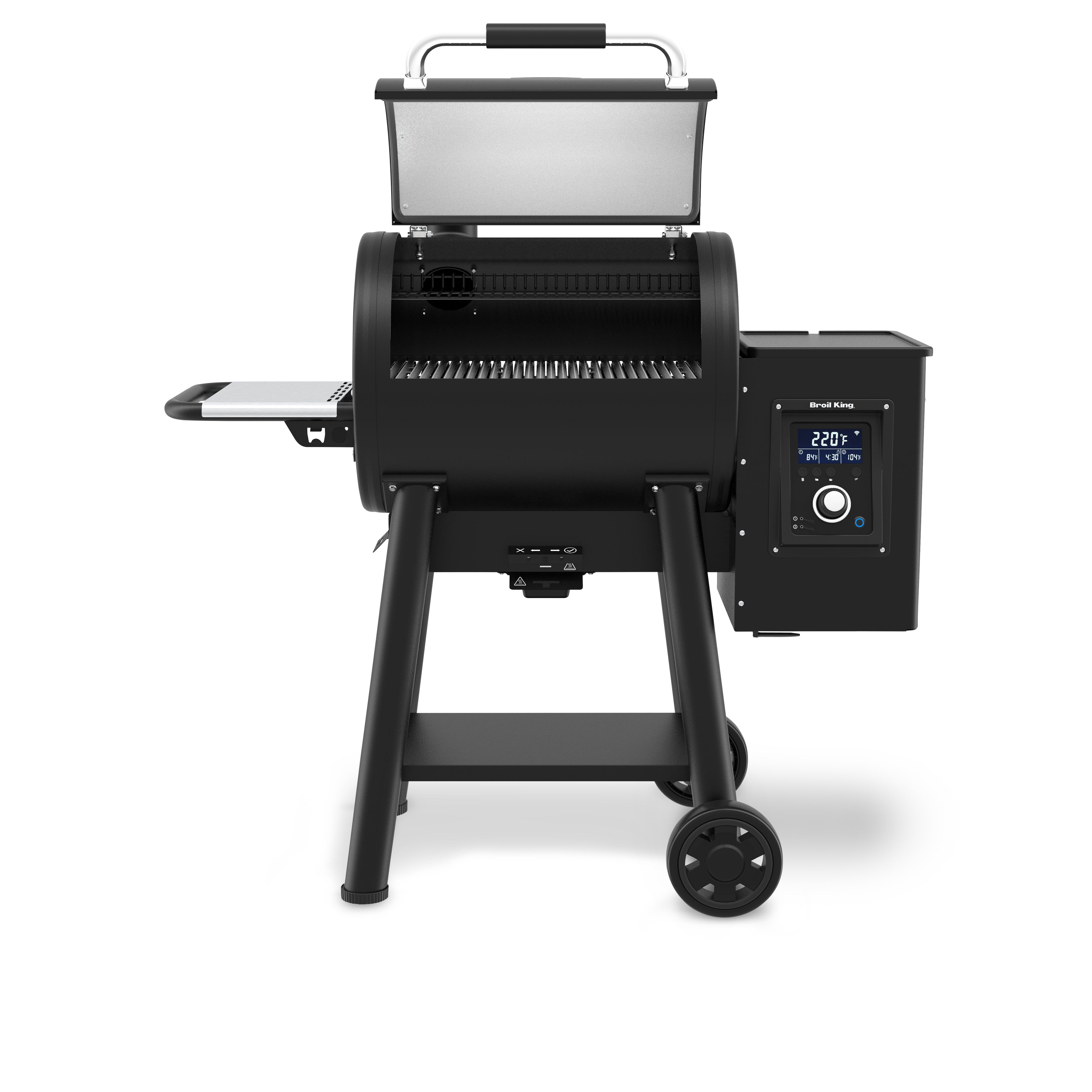 Broil King Regal 400 Wi-Fi & Bluetooth Controlled Pellet Grill and Smoker – Advanced Technology Meets Robust Durability