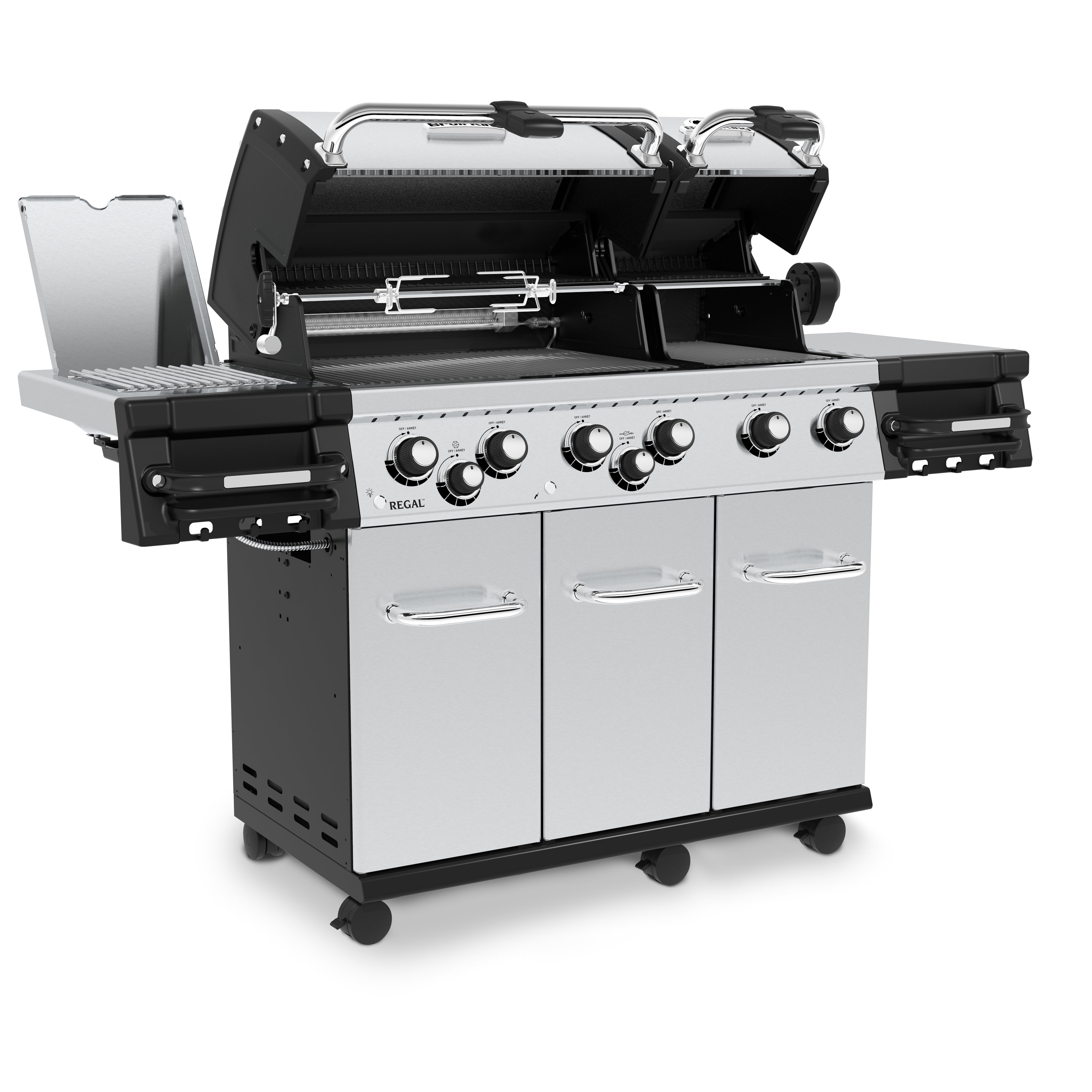 Broil King Regal Q 590 Pro IR with iQue Technology – High-Performance 5-Burner Gas Grill