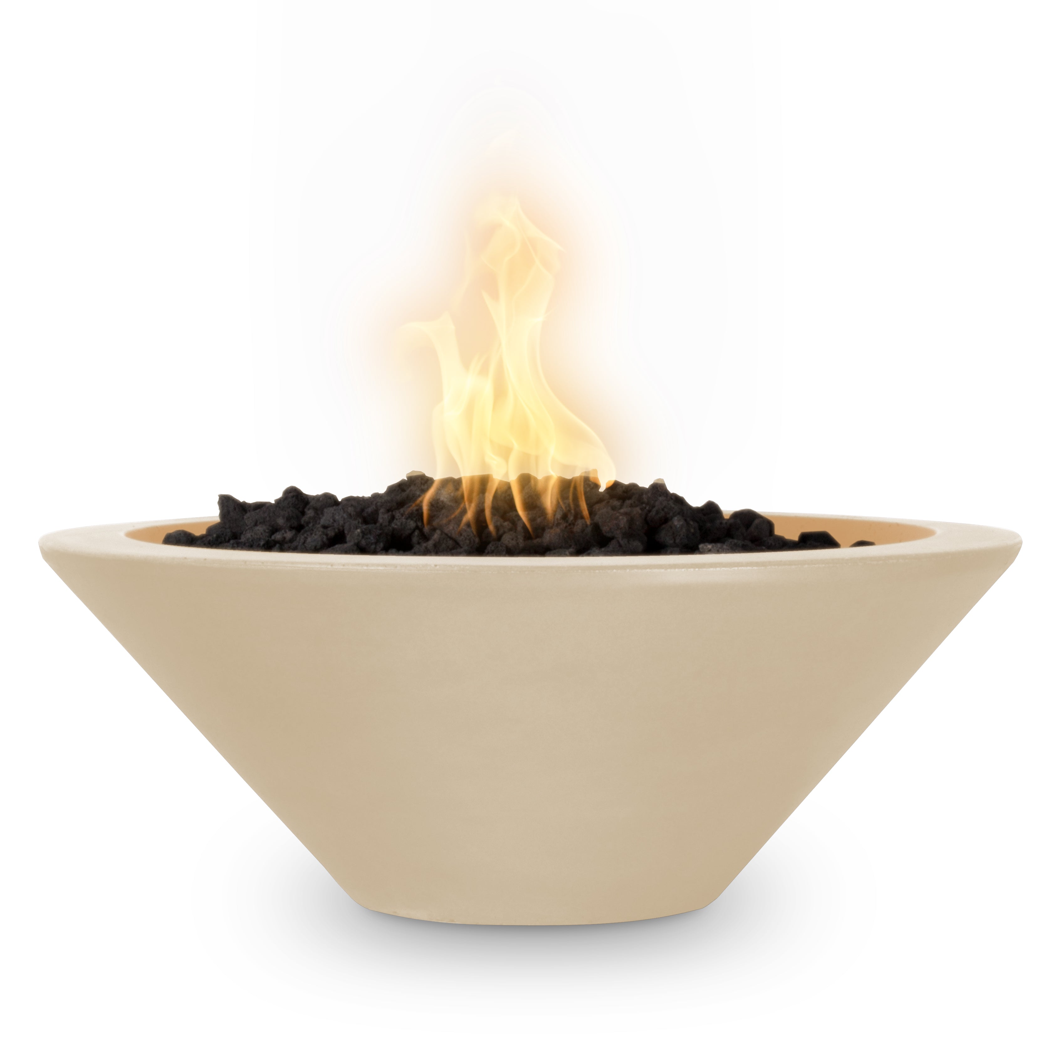 The Outdoor Plus Round Cazo Fire Bowl - GFRC Concrete