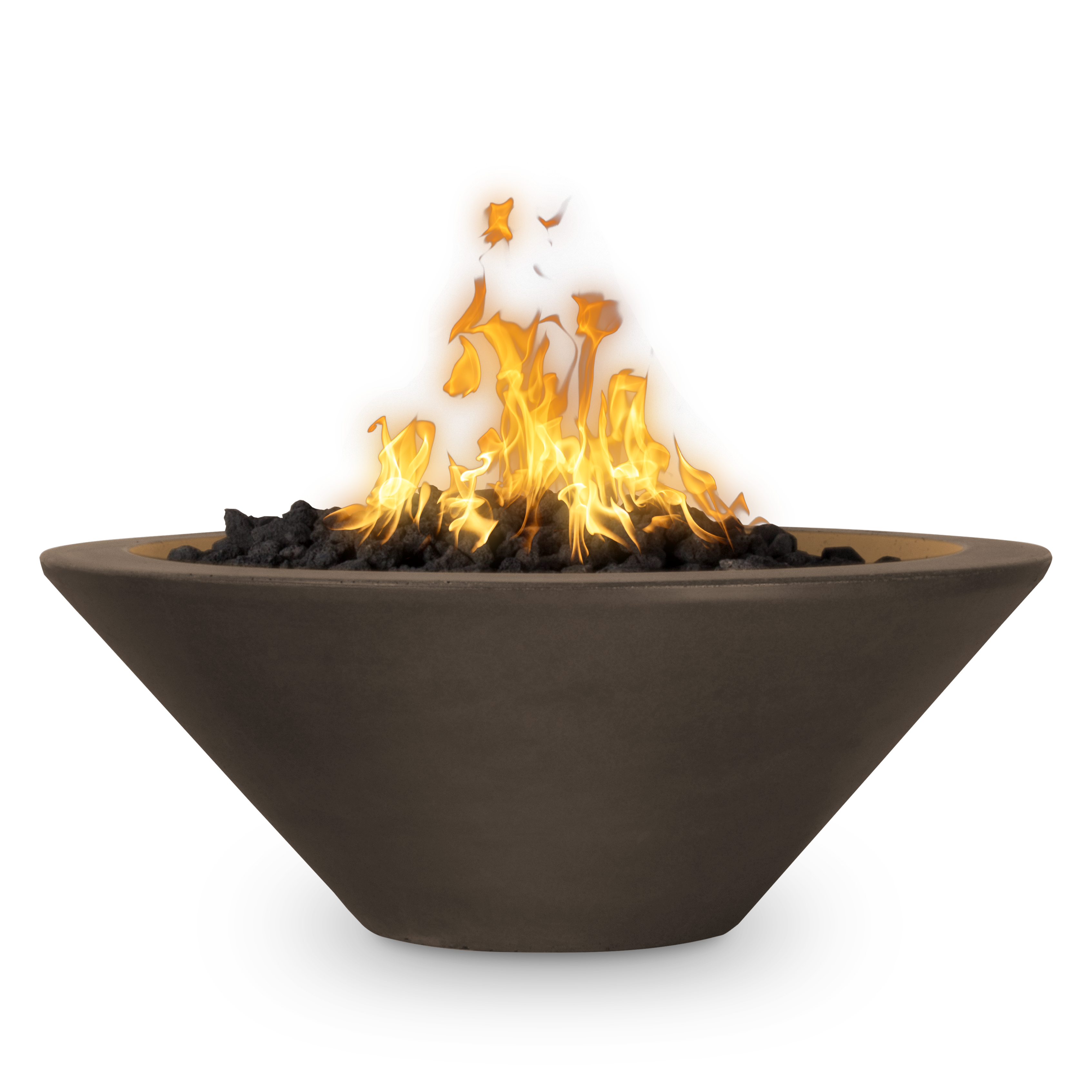 The Outdoor Plus Round Cazo Fire Bowl - GFRC Concrete