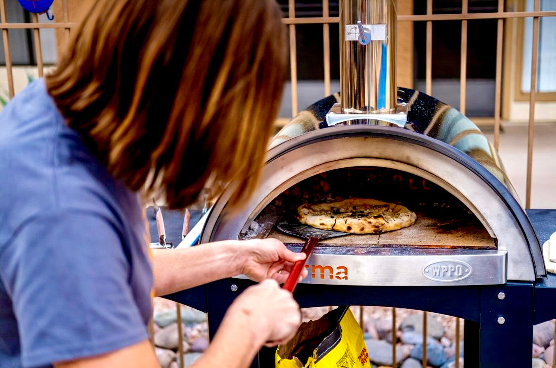 WPPO Karma 32" Stainless Steel Wood Fired Pizza Oven