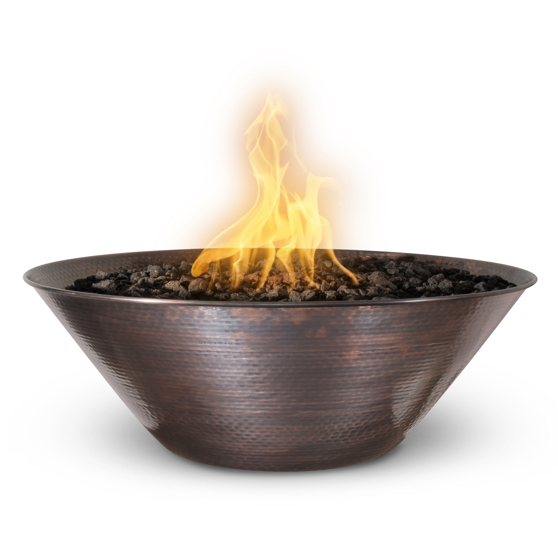 The Outdoor Plus Remi Hammered Copper Fire Bowl