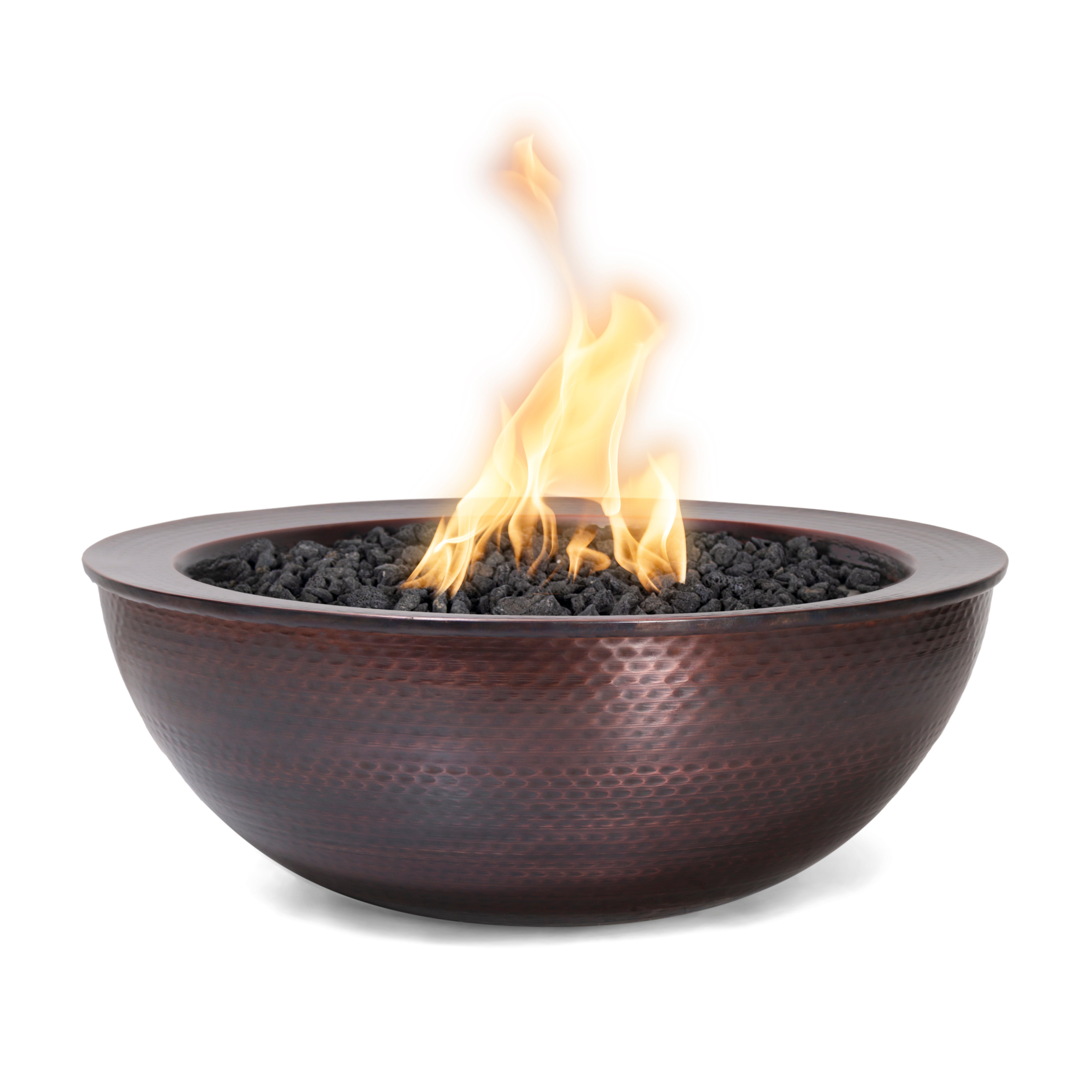 The Outdoor Plus Sedona Hammered Copper Fire Bowl